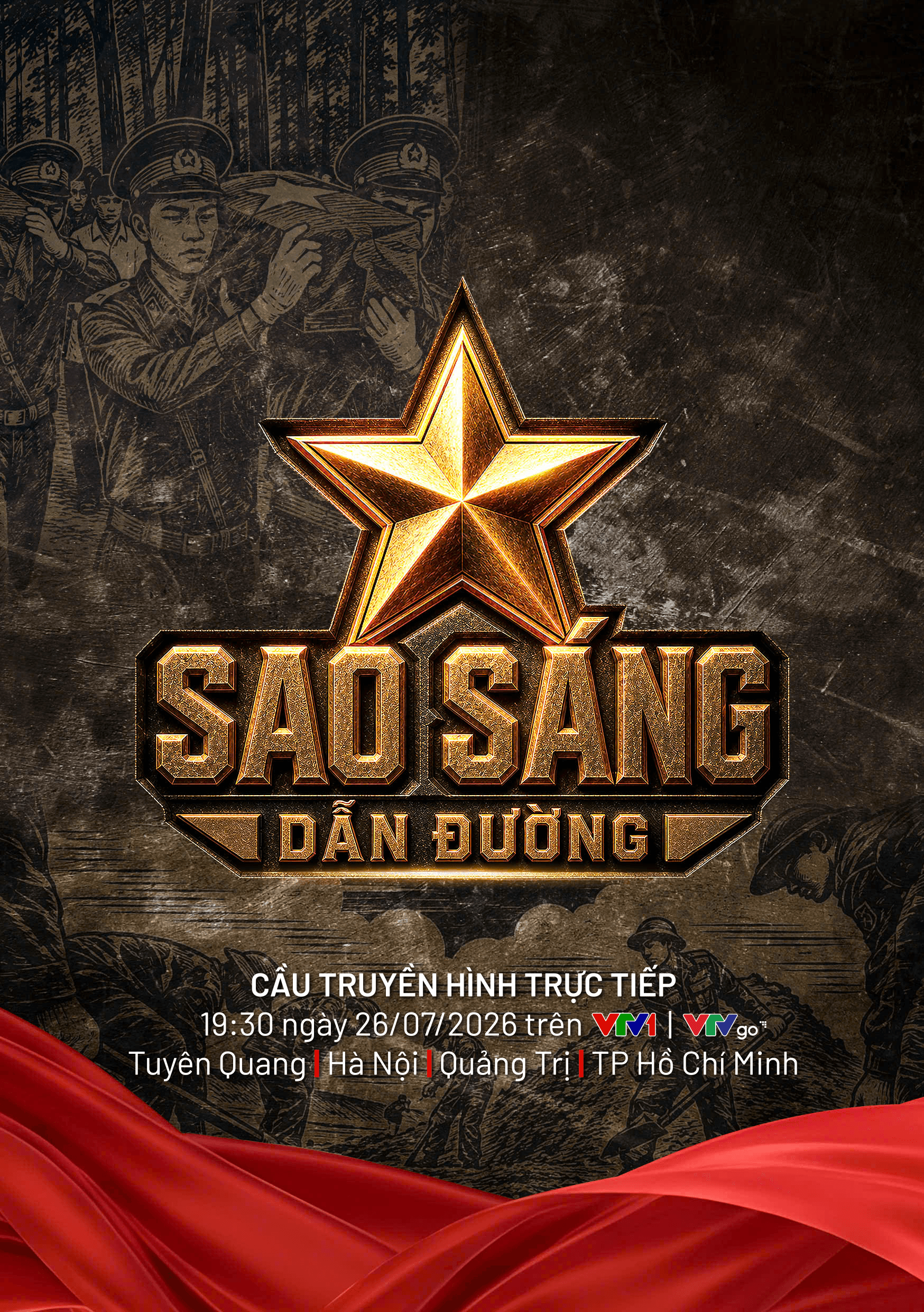 Poster cầu truyền hình Sao sáng dẫn đường