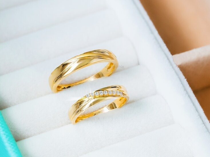 Mẫu nhẫn cưới thiết kế đa dạng phản ánh phong cách cá nhân của cặp đôi