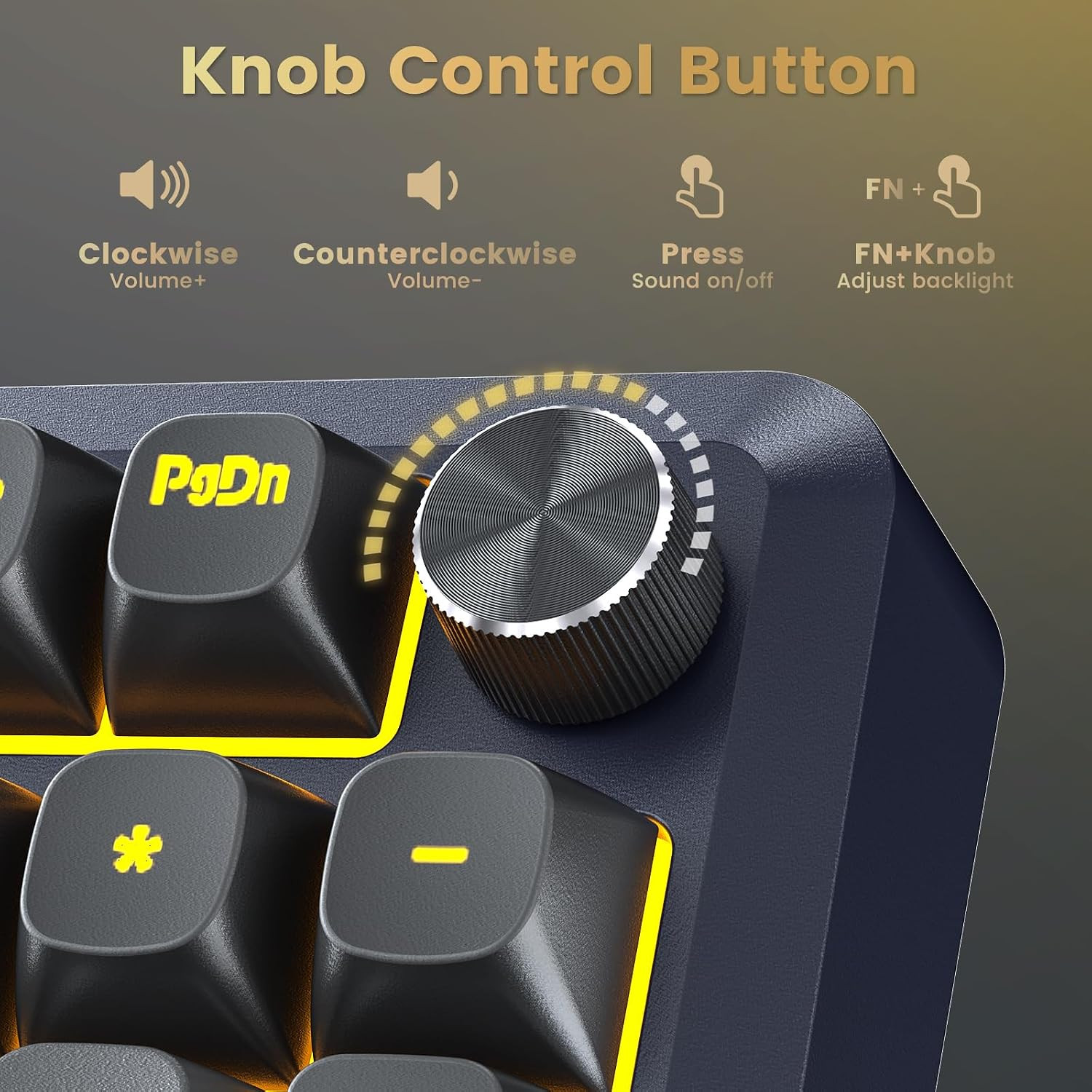 Núm xoay Redragon K688 Pro