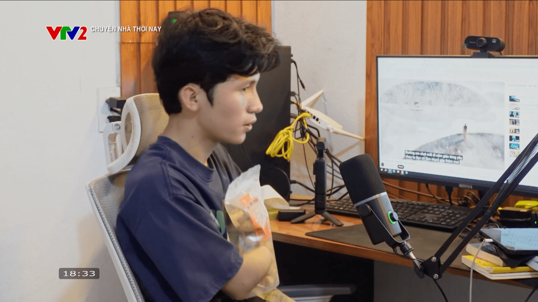 Nguyễn Trọng Định làm việc trên môi trường số
