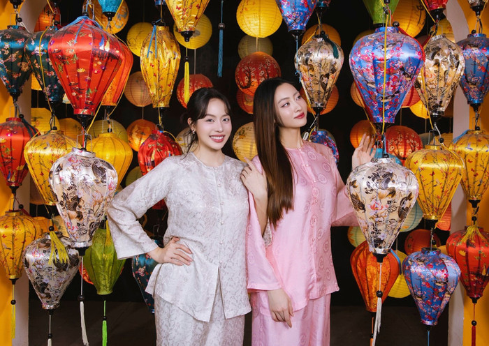 Thanh Thủy và Lương Thùy Linh luôn ủng hộ nhau