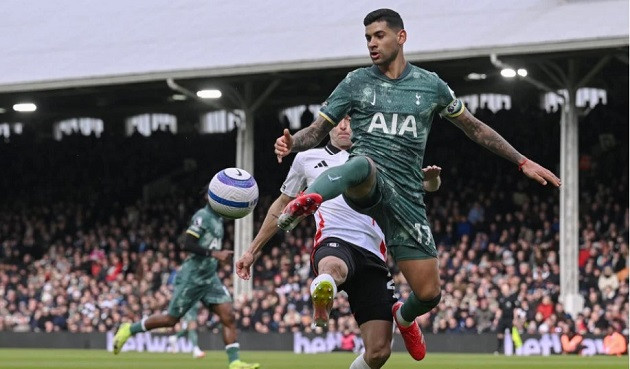 Tottenham sẵn sàng bán Cristian Romero nếu được giá. Ảnh: Getty.