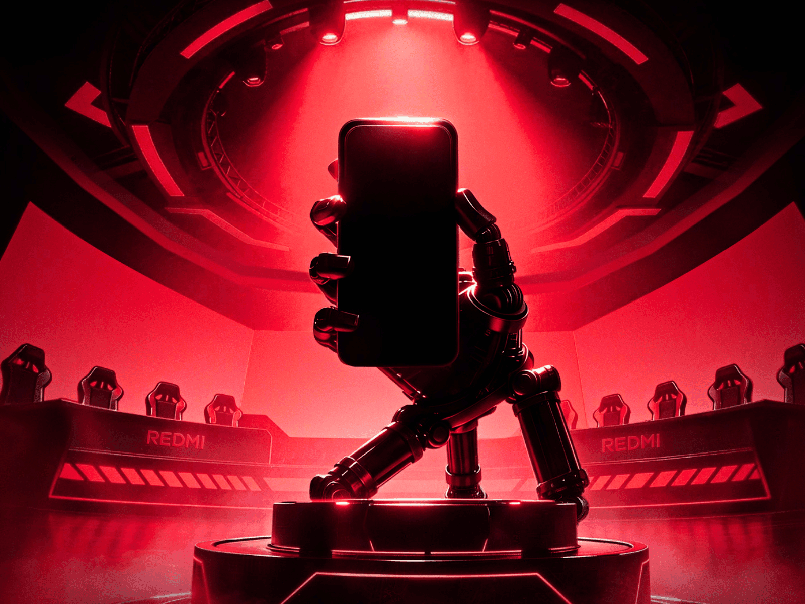 Teaser for the new Redmi device.