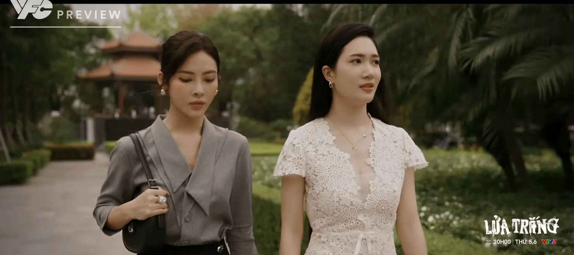 Lan đàm phán hợp tác với Cương trong tập 13 Lửa trắng