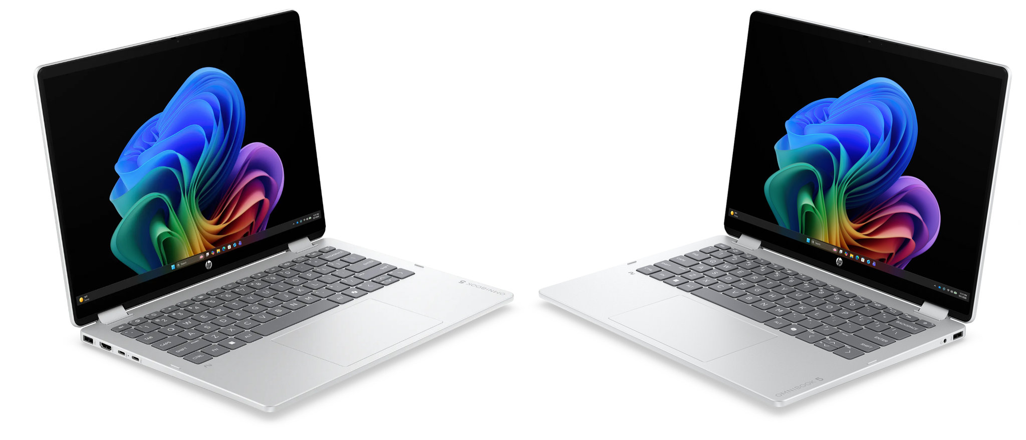 Thiết kế xoay gập linh hoạt của HP OmniBook 5 Flip 2-in-1