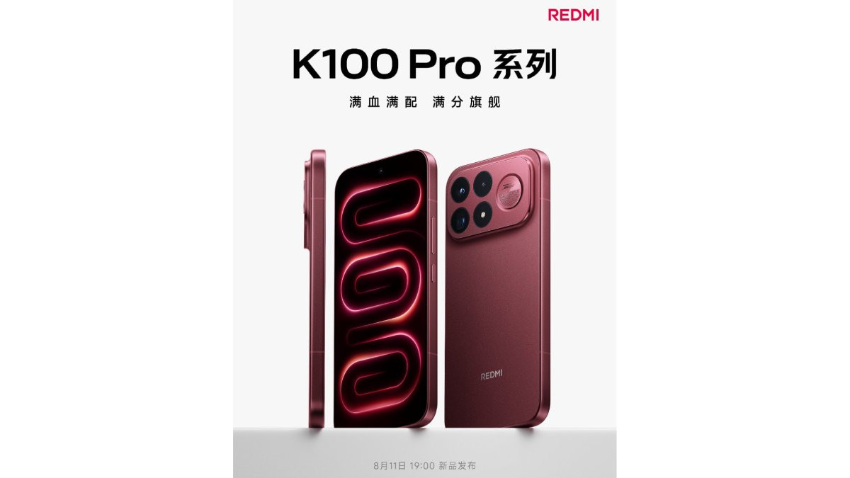 Redmi K100 Pro Max sẽ ra mắt vào ngày 11/8