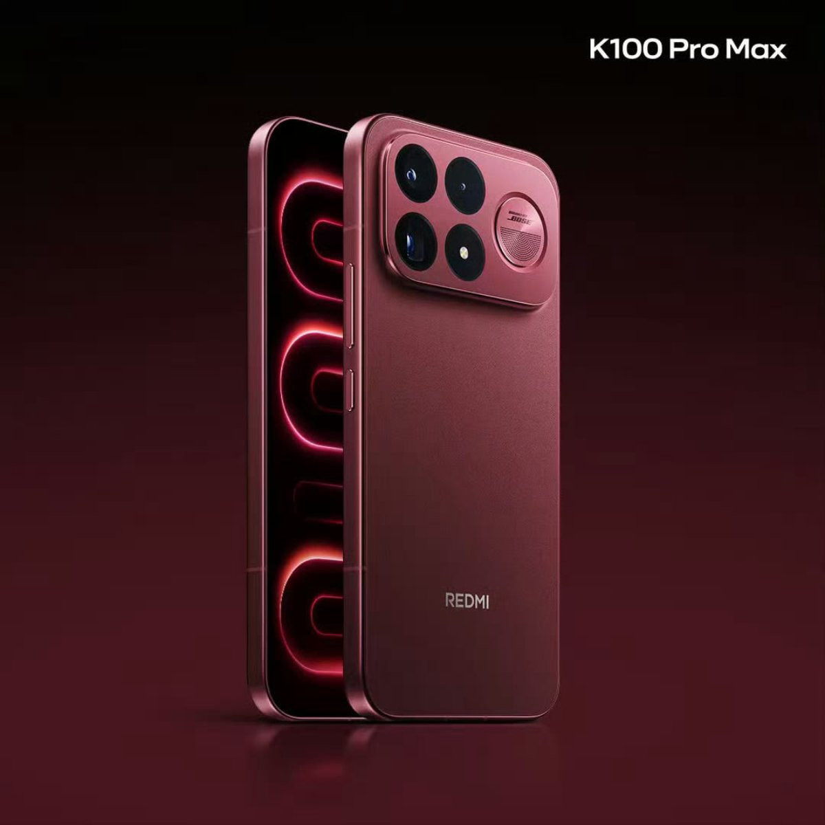 Thiết kế mặt lưng Redmi K100 Pro Max