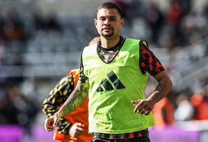 Arsenal đang tiến gần hơn đến thương vụ Bruno Guimares. Ảnh: Getty Images.