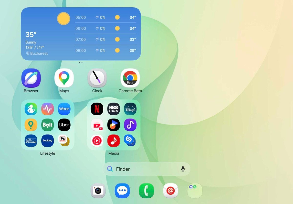 Cài đặt màn hình chính Galaxy Z Fold8