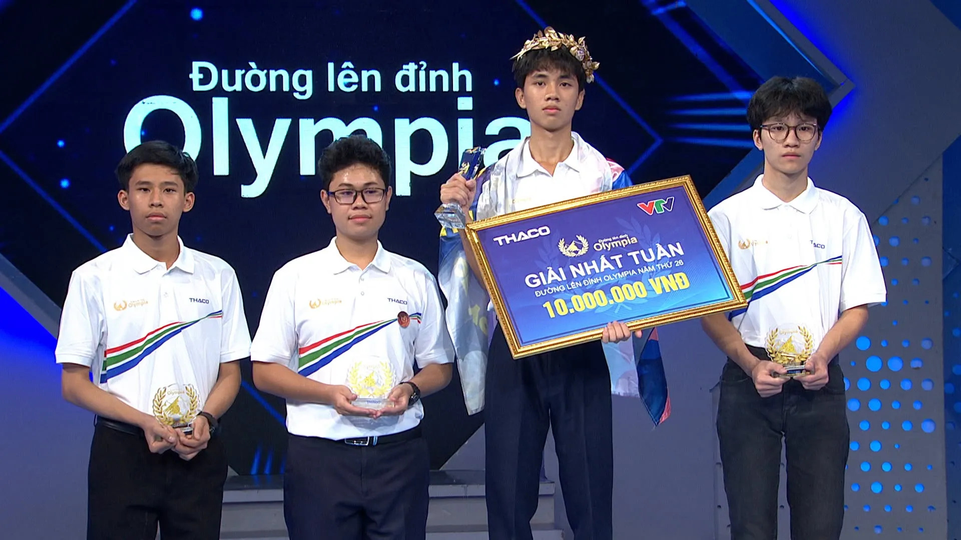 Nguyễn Doãn Hoàng Sơn giành vòng nguyệt quế Tuần 1 Tháng 1 Quý IV