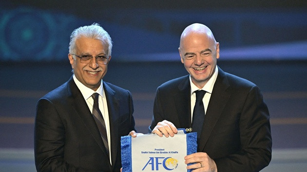 Sheikh Salman bin Ebrahim Al Khalifa có thể thay Infantino.