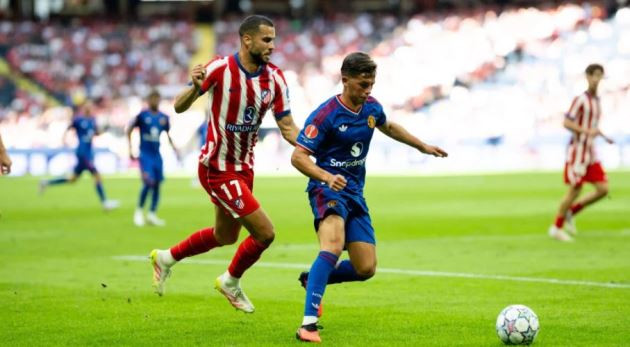 Shea Lacey chơi ấn tượng trước Atletico Madrid.