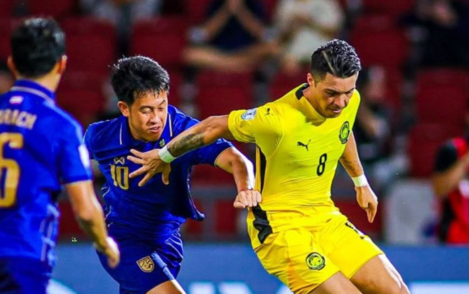 Malaysia để thua 0-2 trước Thái Lan tại ASEAN Cup