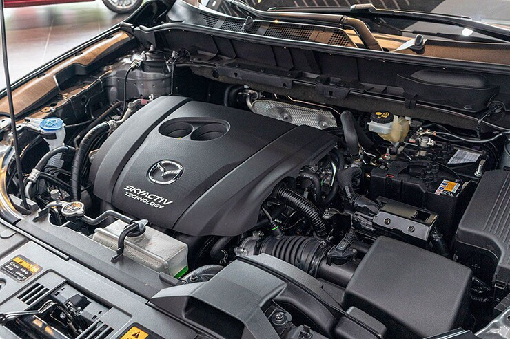 Động cơ SkyActiv-G 2,5L trên Mazda CX-8