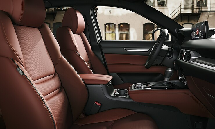 Nội thất da Nappa sang trọng trên Mazda CX-8