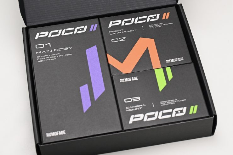 Cấu trúc mô-đun ba phần của Mofage POCO II