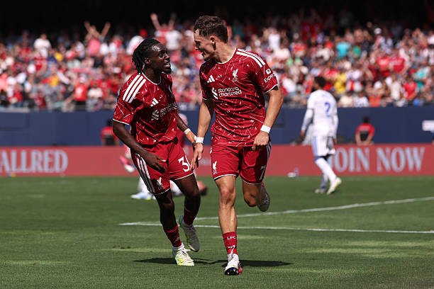 Florian Wirtz không thể giúp Liverpool có chiến thắng. Ảnh: Getty Images.