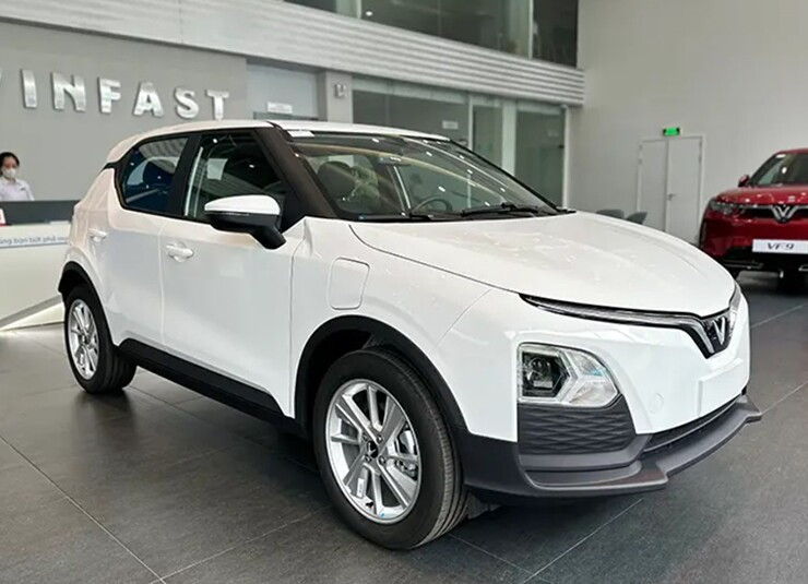 Thiết kế chi tiết đầu xe VinFast VF 5