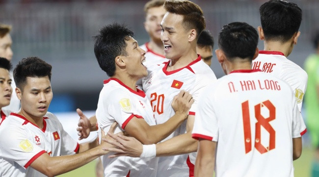 Việt Nam thắng Indonesia 3-0. Ảnh: VFF.