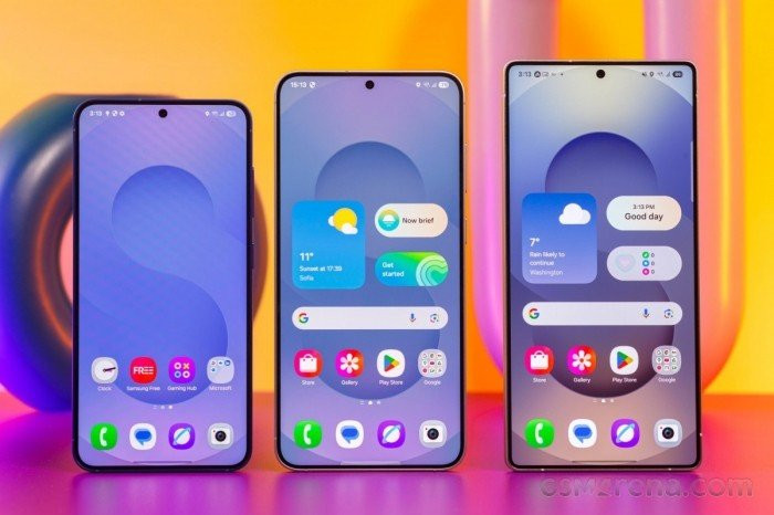 Bảng giá Samsung Galaxy S25 series