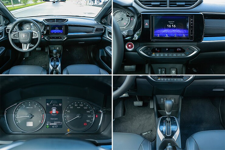 Khoang lái và bảng táp-lô Honda BR-V 2026