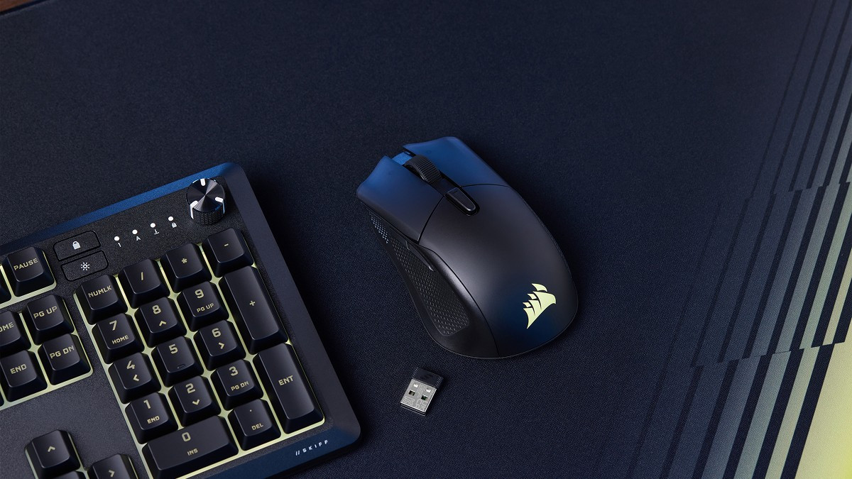 Chuột không dây Corsair HARPOON v2 WIRELESS hỗ trợ 3 chế độ kết nối