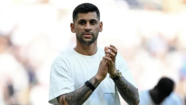 Trung vệ Cristian Romero trong màu áo Tottenham Hotspur