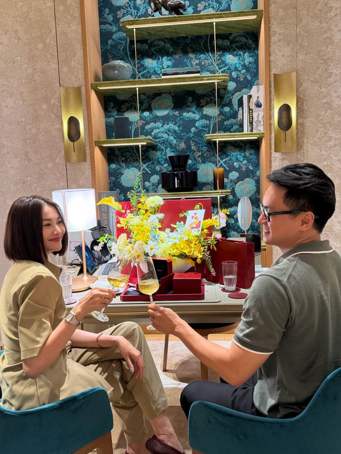 Thanh Hằng đang tận hưởng cuộc sống hôn nhân êm ấm bên chồng nhạc trưởng.