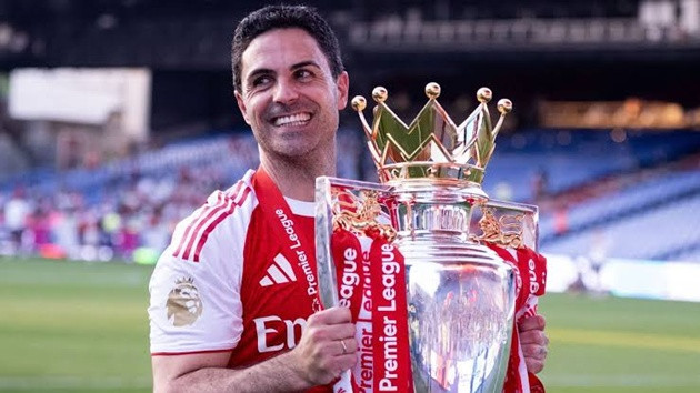 Arteta là HLV duy nhất mùa giải 2026/27 giành Premier League