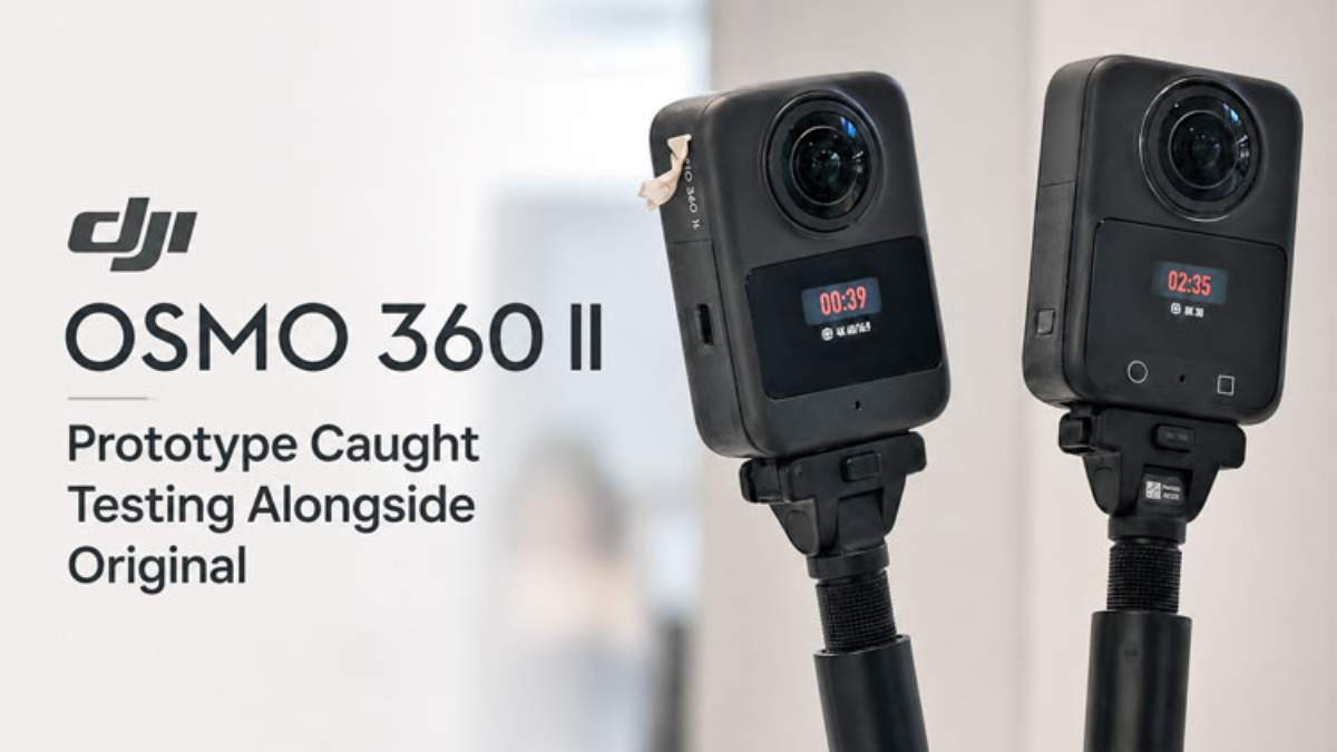 Rò rỉ nguyên mẫu DJI Osmo 360 II