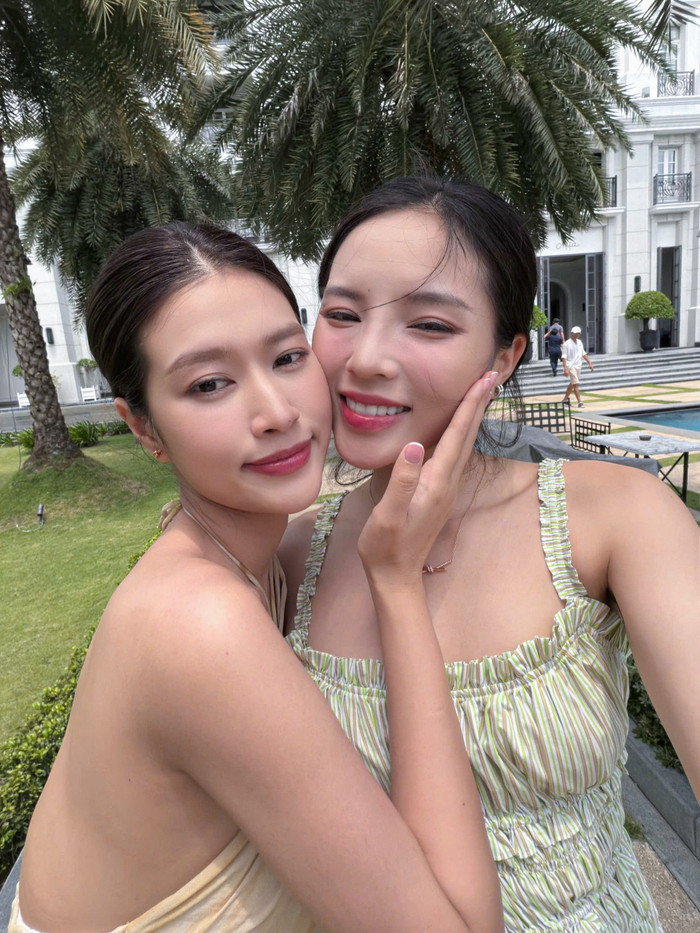 Kỳ Duyên và Thiên Ân là hai nàng hậu có mối quan hệ thân thiết