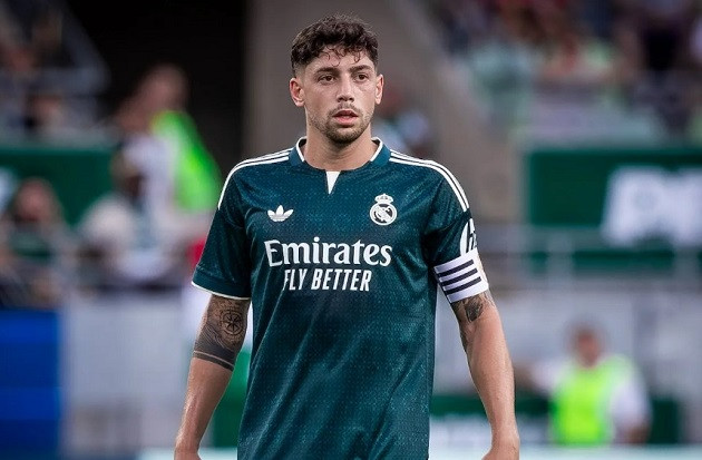 Valverde là nhân tố đáng chờ đợi ở tuyến giữa Real.