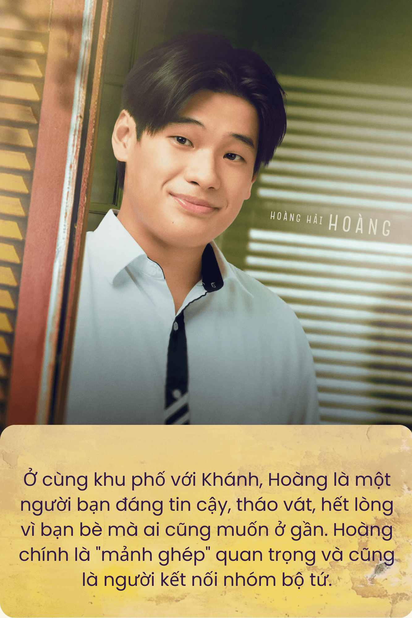 Hoàng Hải vai Hoàng