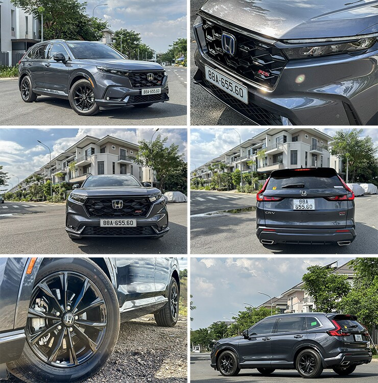 Thiết kế đuôi xe Honda CR-V 2026