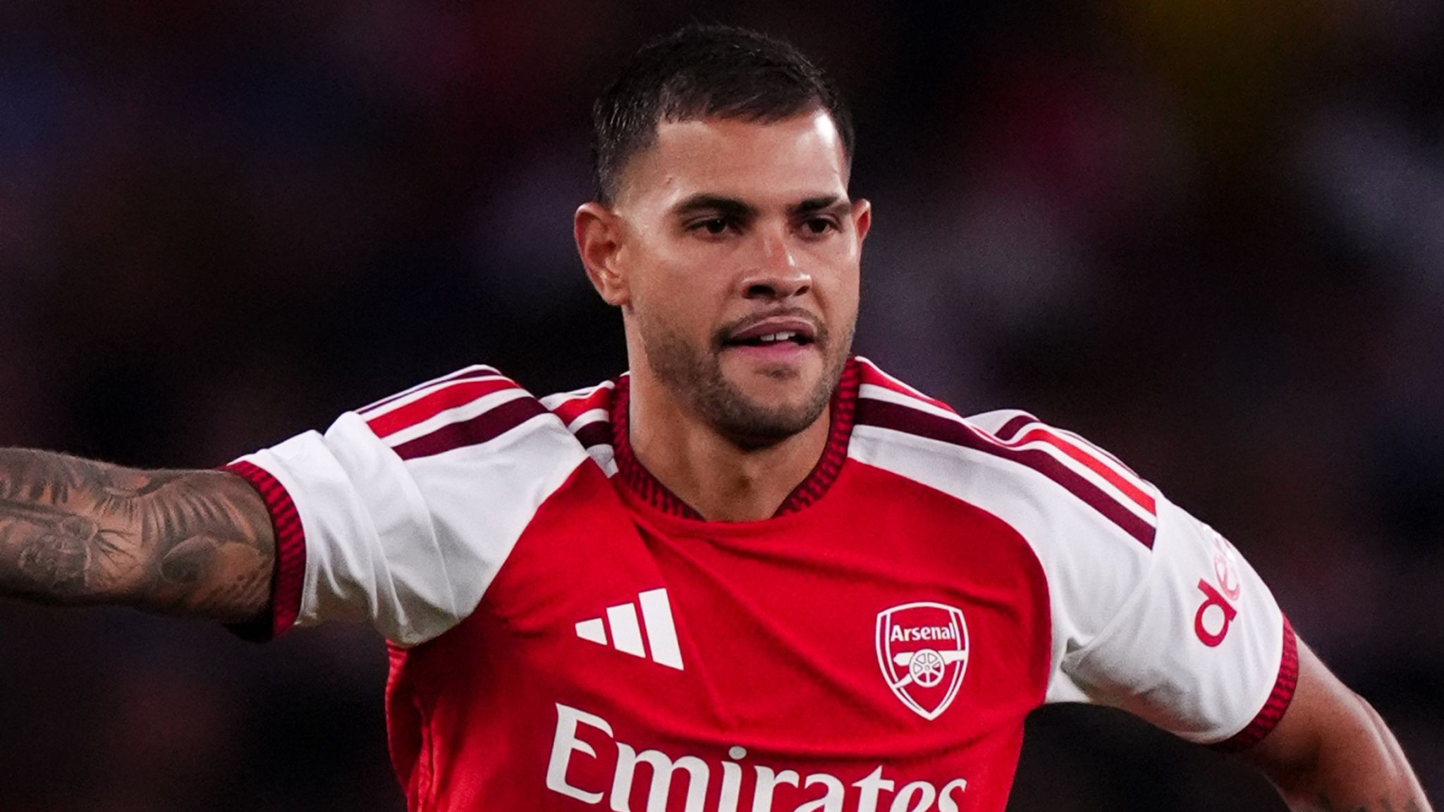 Guimaraes có những phút thi đấu đầu tiên cho Arsenal trong trận giao hữu tiền mùa giải
