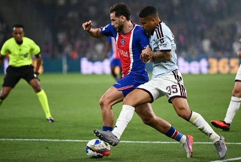 PSG đã có một màn trình diễn thuyết phục để bảo vệ thành công danh hiệu Siêu cúp châu Âu. Ảnh: Getty.