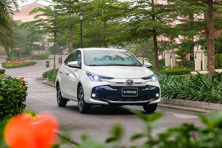 Toyota Vios 2026 nâng cấp ngoại thất và bổ sung tính năng an toàn