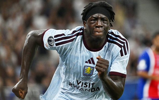 Brian Madjo đang gây bão châu Âu sau trận PSG. (Ảnh: Telegraph)