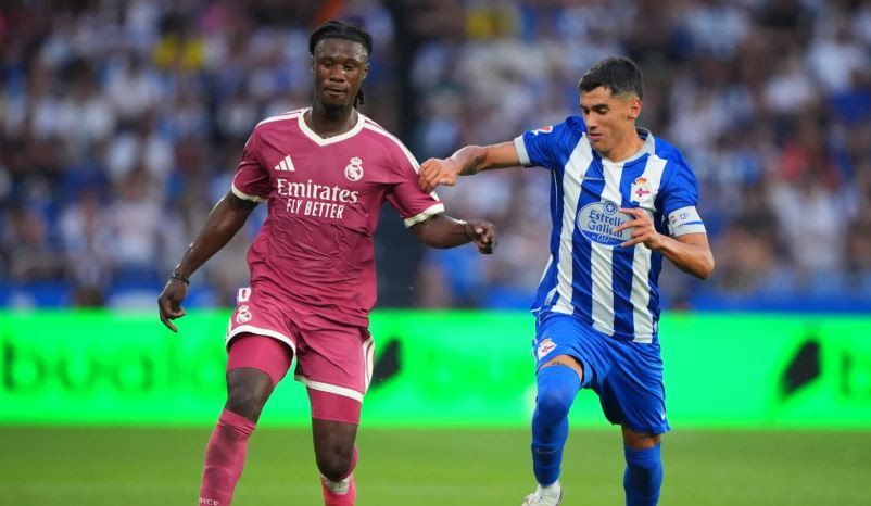 Camavinga có màn trình diễn tuyệt vời trước Deportivo. Ảnh: Getty Images.
