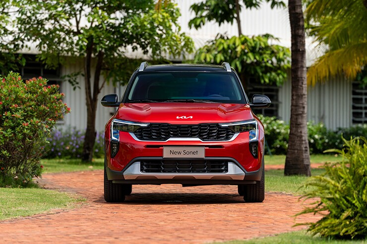 Thiết kế đầu xe KIA Sonet 2026