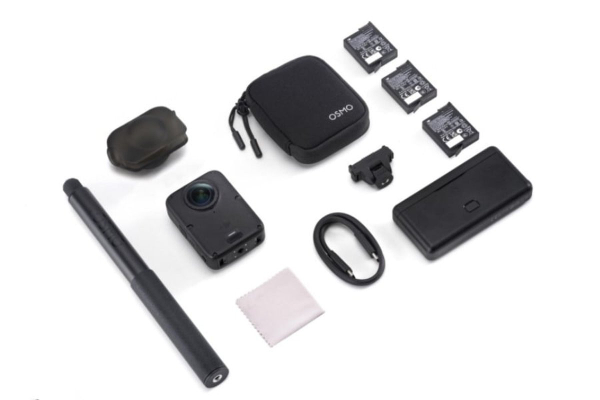 Bộ phụ kiện đi kèm của DJI Osmo 360 II