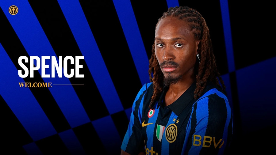 Djed Spence chính thức gia nhập Inter Milan