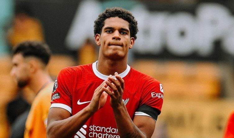 Jarell Quansah ngày còn khoác áo Liverpool. Ảnh: Getty Images.