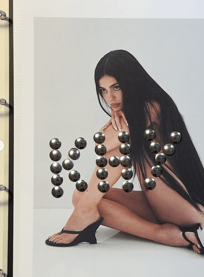Những hình ảnh đầy táo bạo của người mẫu Kylie Jenner trong chiến dịch quảng bá mới đây.