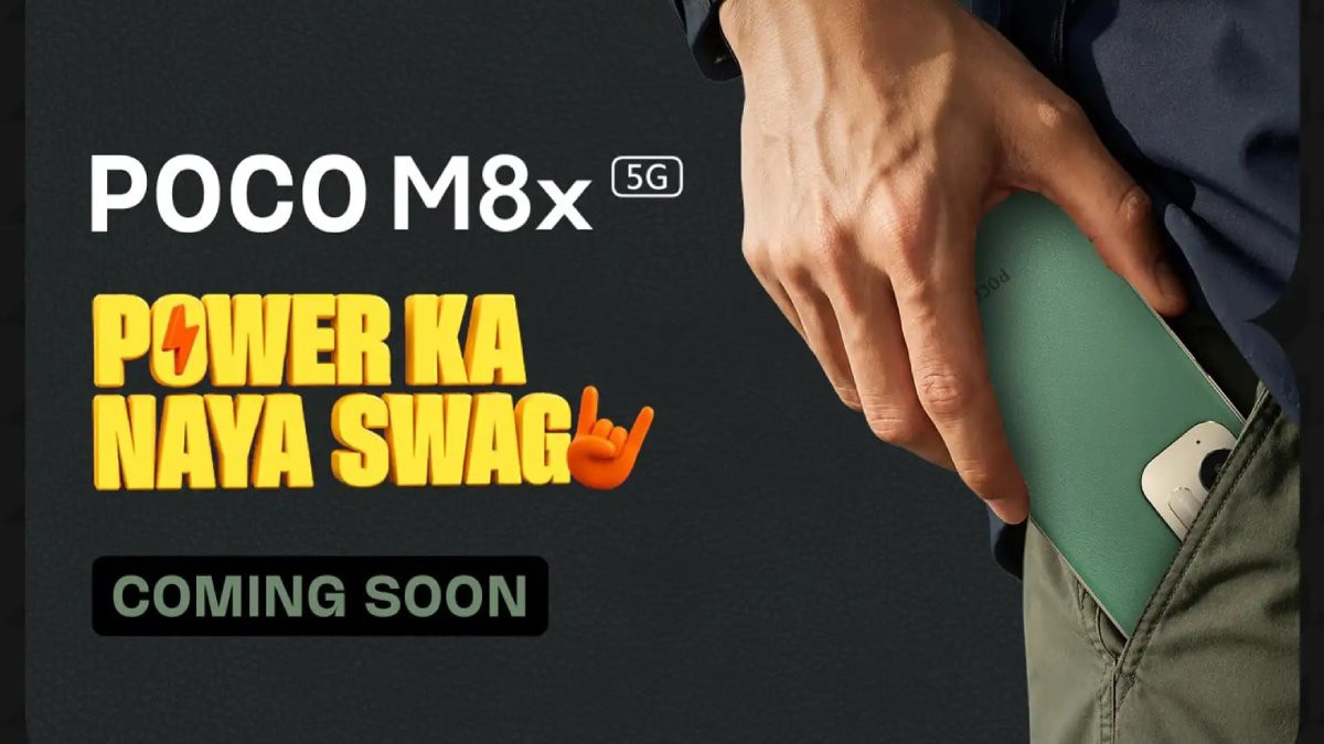 POCO M8x 5G sẽ ra mắt vào ngày 21/8