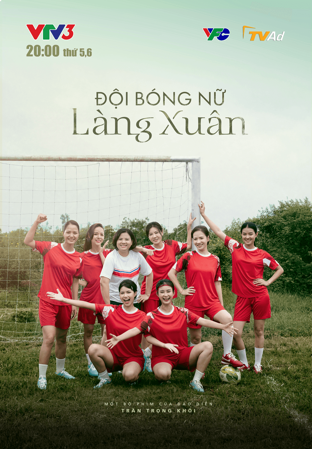 Bộ phim Đội bóng nữ làng Xuân kết hợp bóng đá nữ với đời sống làng quê