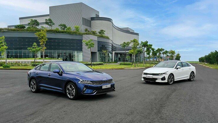 KIA K5 2026 sở hữu ngoại hình thể thao