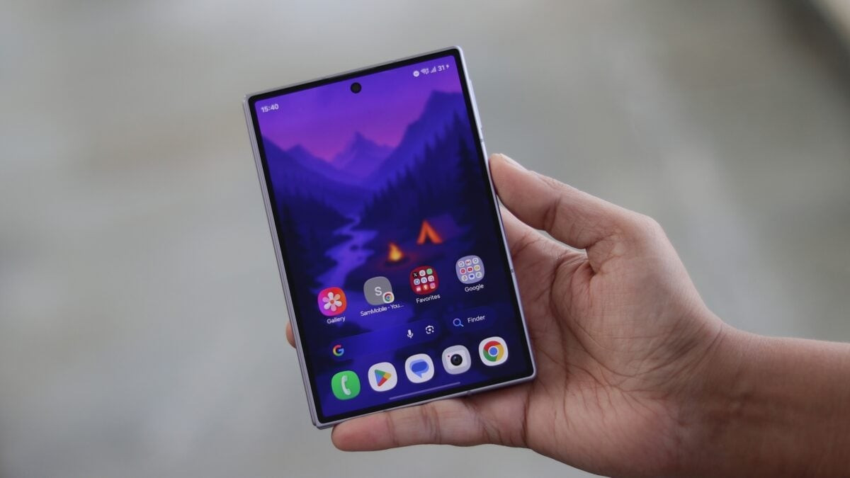 Thế hệ Galaxy Z Fold 8 mới đã được cài đặt sẵn One UI 9 với công cụ Finder cải tiến
