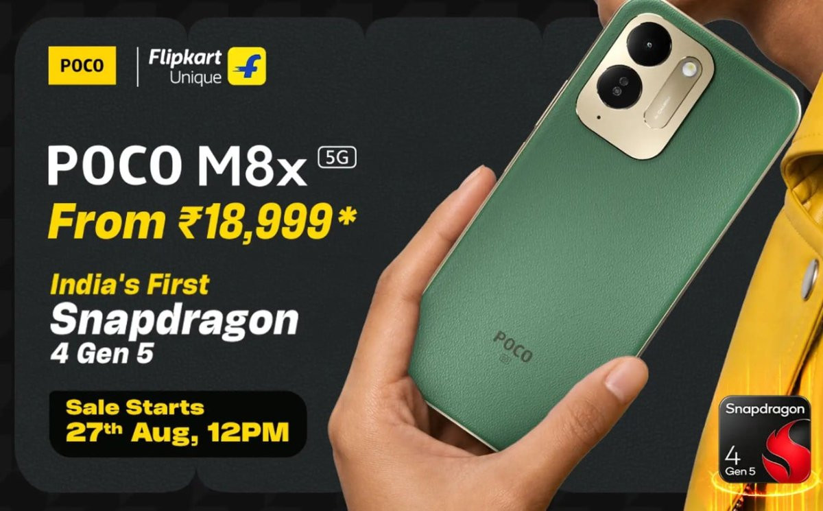 POCO M8x 5G ra mắt