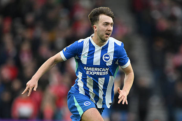 Jack Hinshelwood gây ấn tượng trong màu áo Brighton. Ảnh: Getty Images